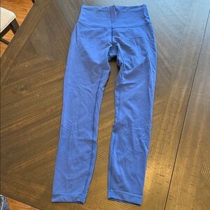 Lululemon 25” Royal Blue Leggings - Size 6